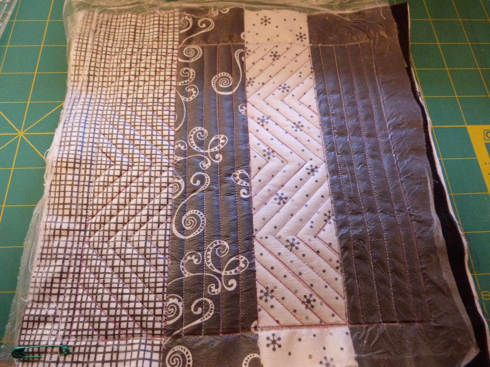 CH Musings New way to mark the quilt