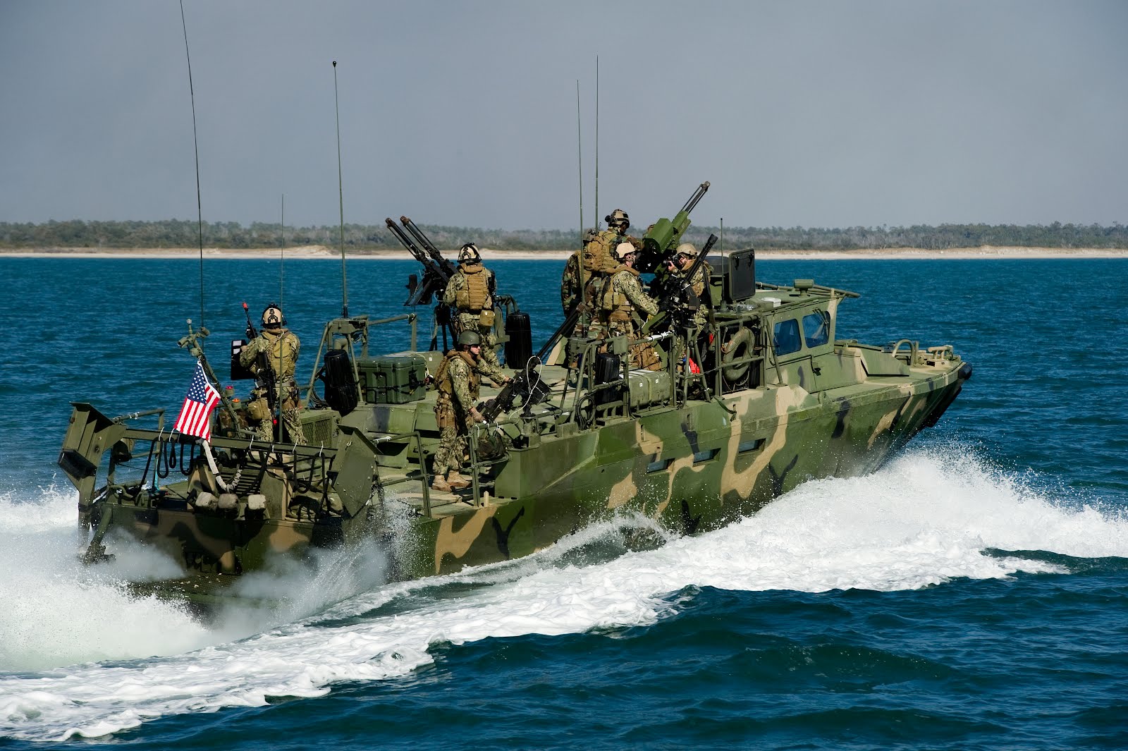 Naval Photos Riverine Command Boat