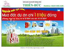 CƠ HỘI MUA ĐẤT DỰ ÁN CHỈ 1 TRIỆU ĐỒNG