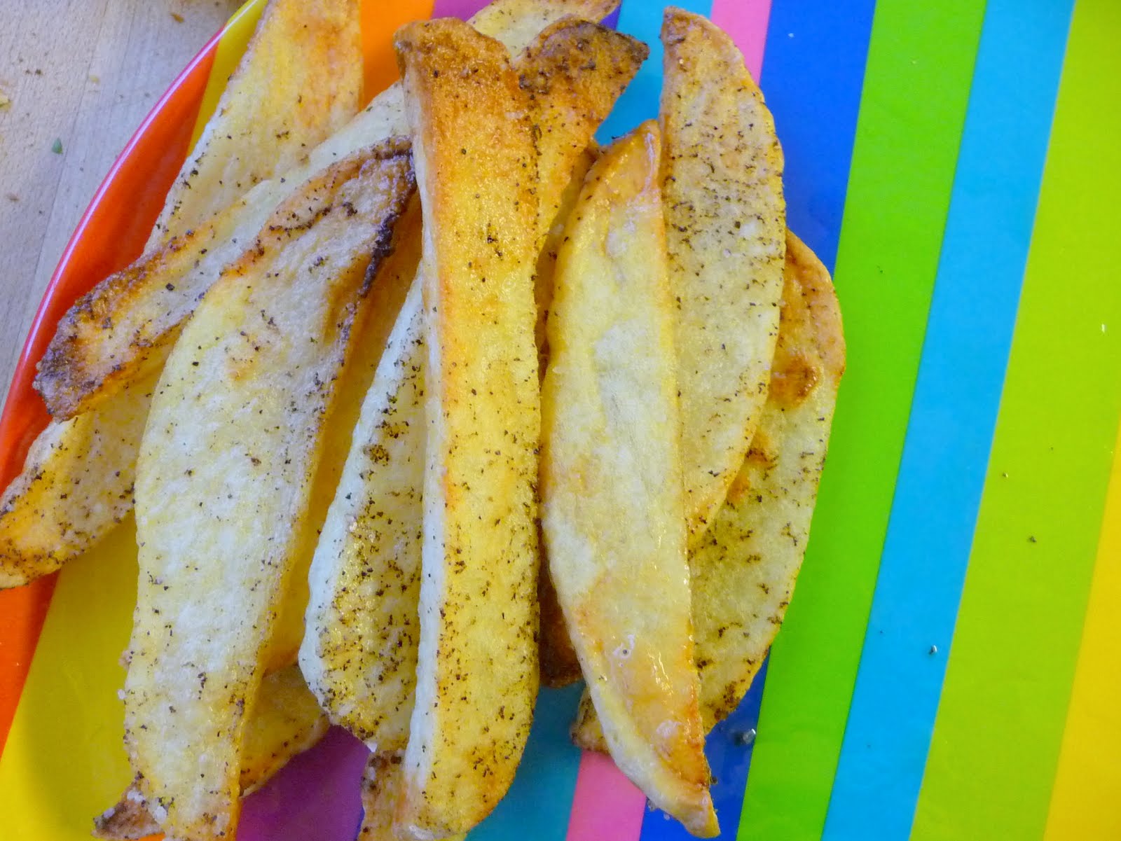 What's Brewing in the Kitchen Salt and Pepper Oven Fries Secret