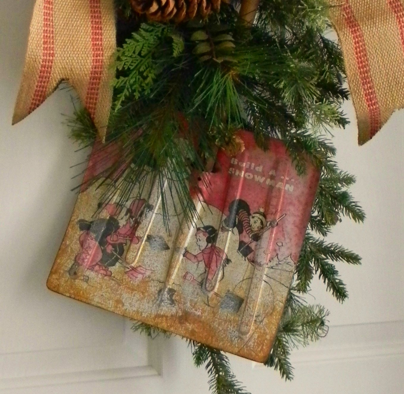 Forever Decorating!: Winter Door Decor!