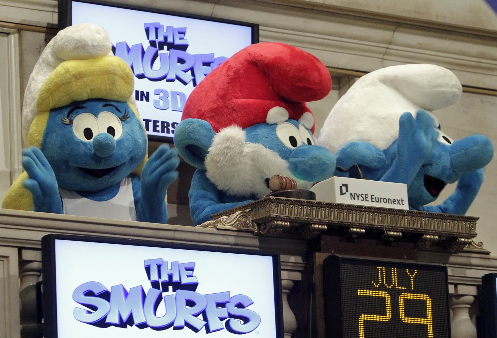 Smurfs on Wall Street Smurfs on Wall Street