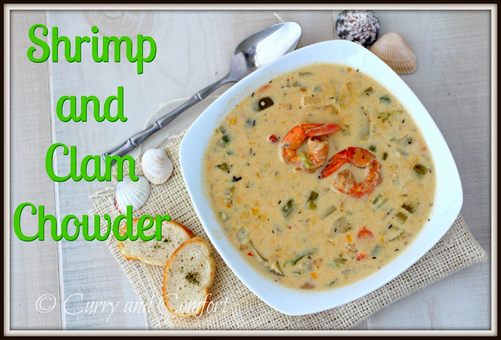 Kitchen Simmer Shrimp and Clam Chowder