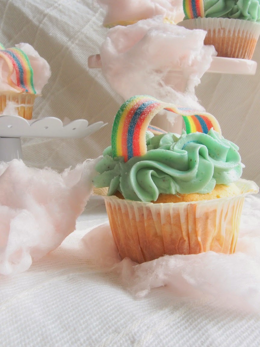 Rainbow Cupcakes