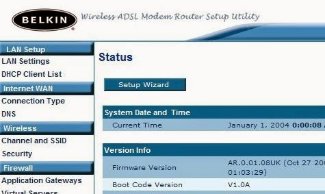 Default Router Gateway Password Belkin Default Router