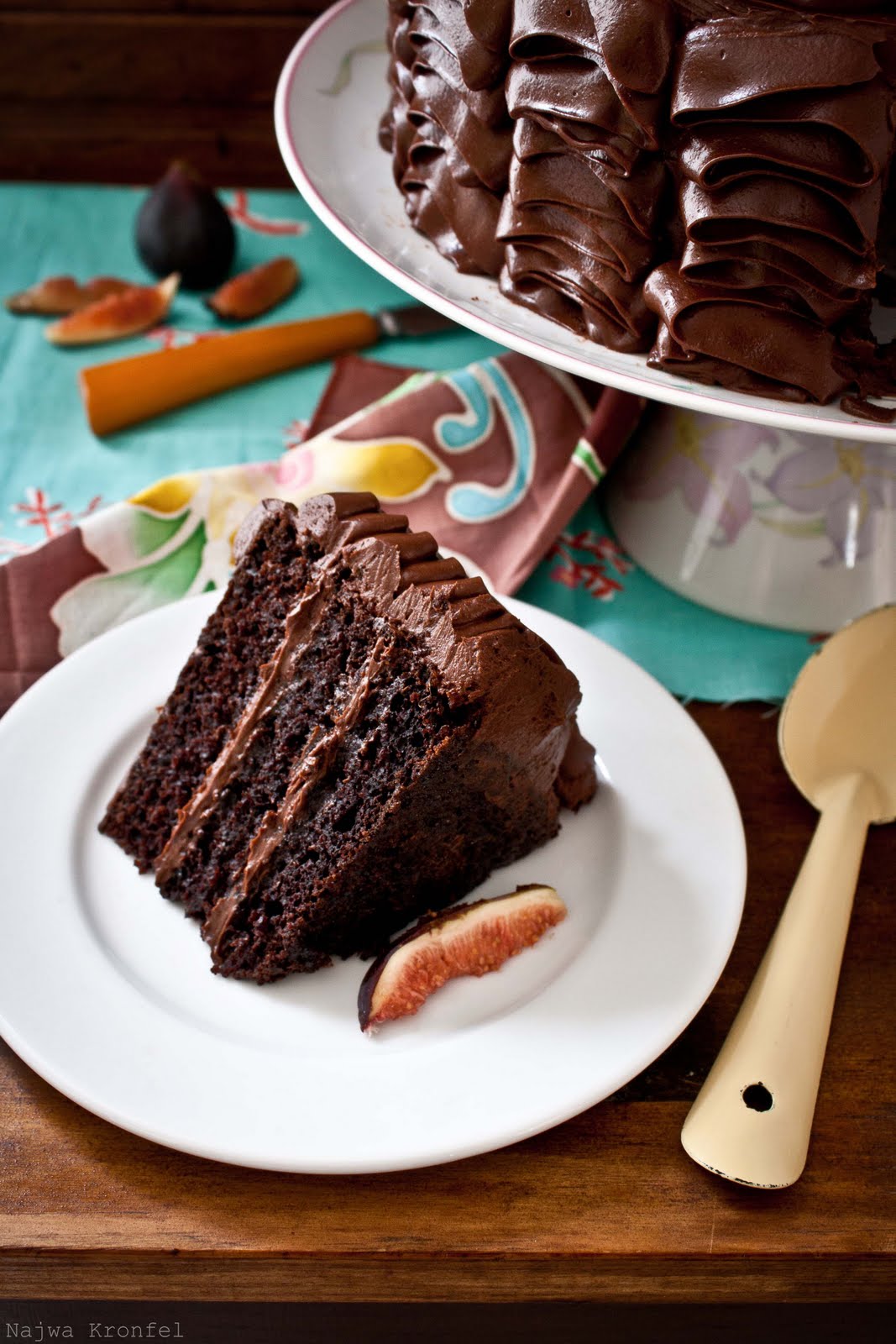 Chocolate Espresso Fudge Cake Recipe — Dishmaps