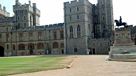 Inside view of Windsor Castle
