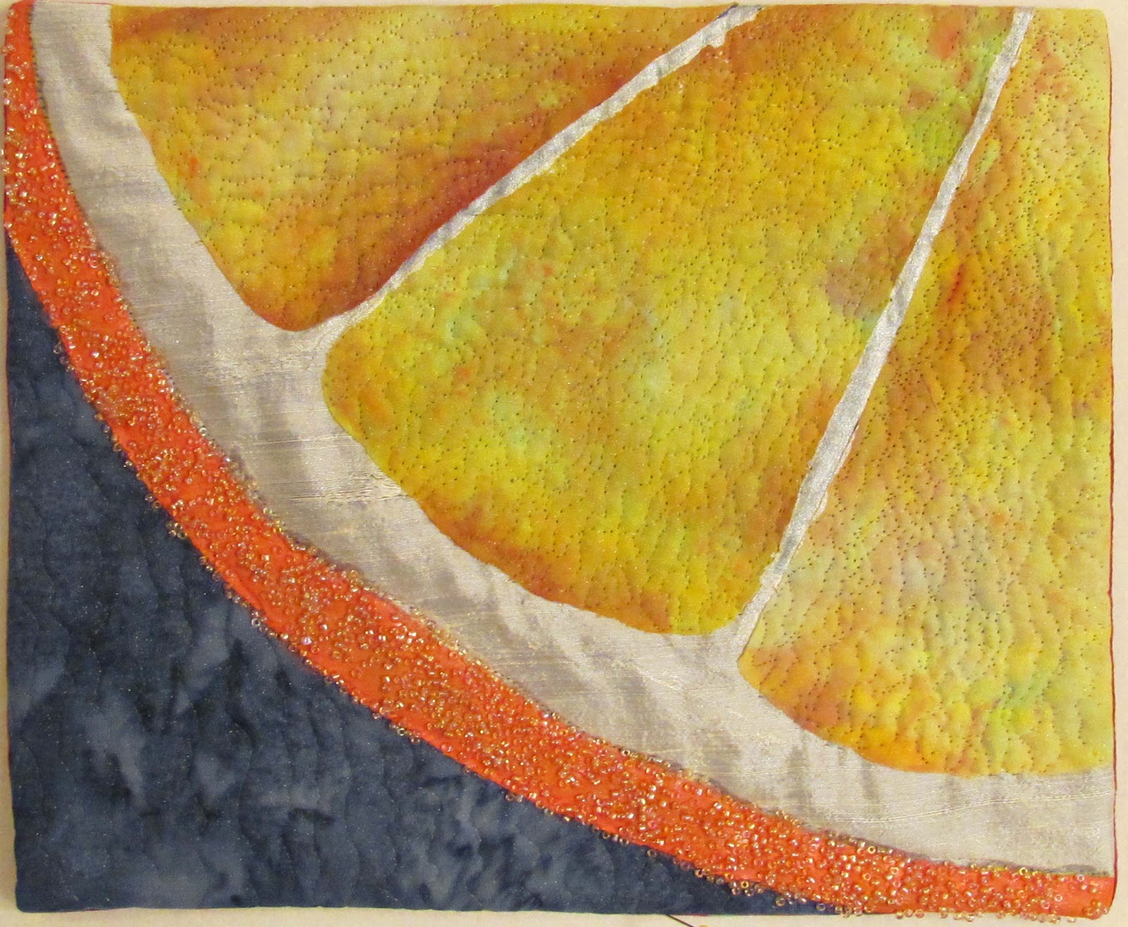 acrylic painting fruit