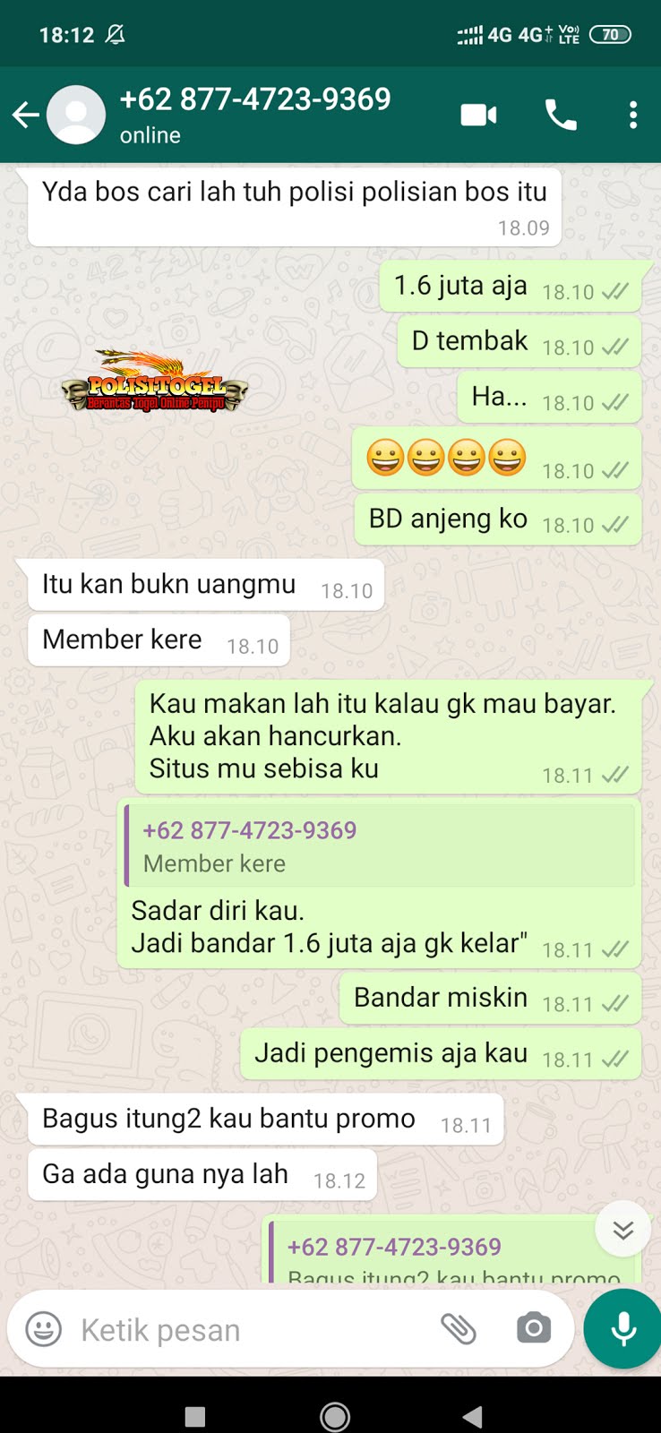 KINGLOTRE WD AKUN LANGSUNG DI BLOCKIR