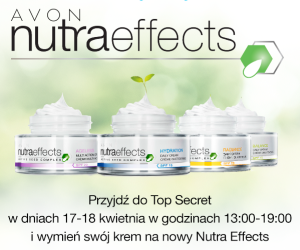 Krem Nutra Effects firmy Avon za darmo Konkurs