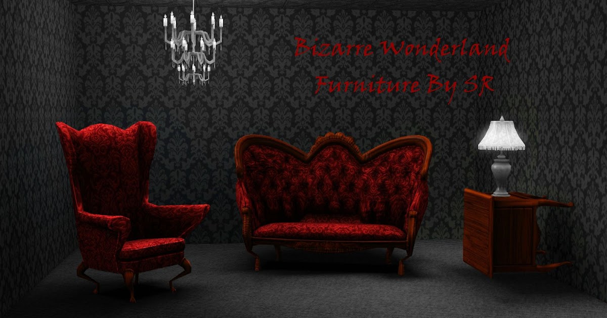My Sims 3 Blog Bizarre Wonderland Furniture by SR