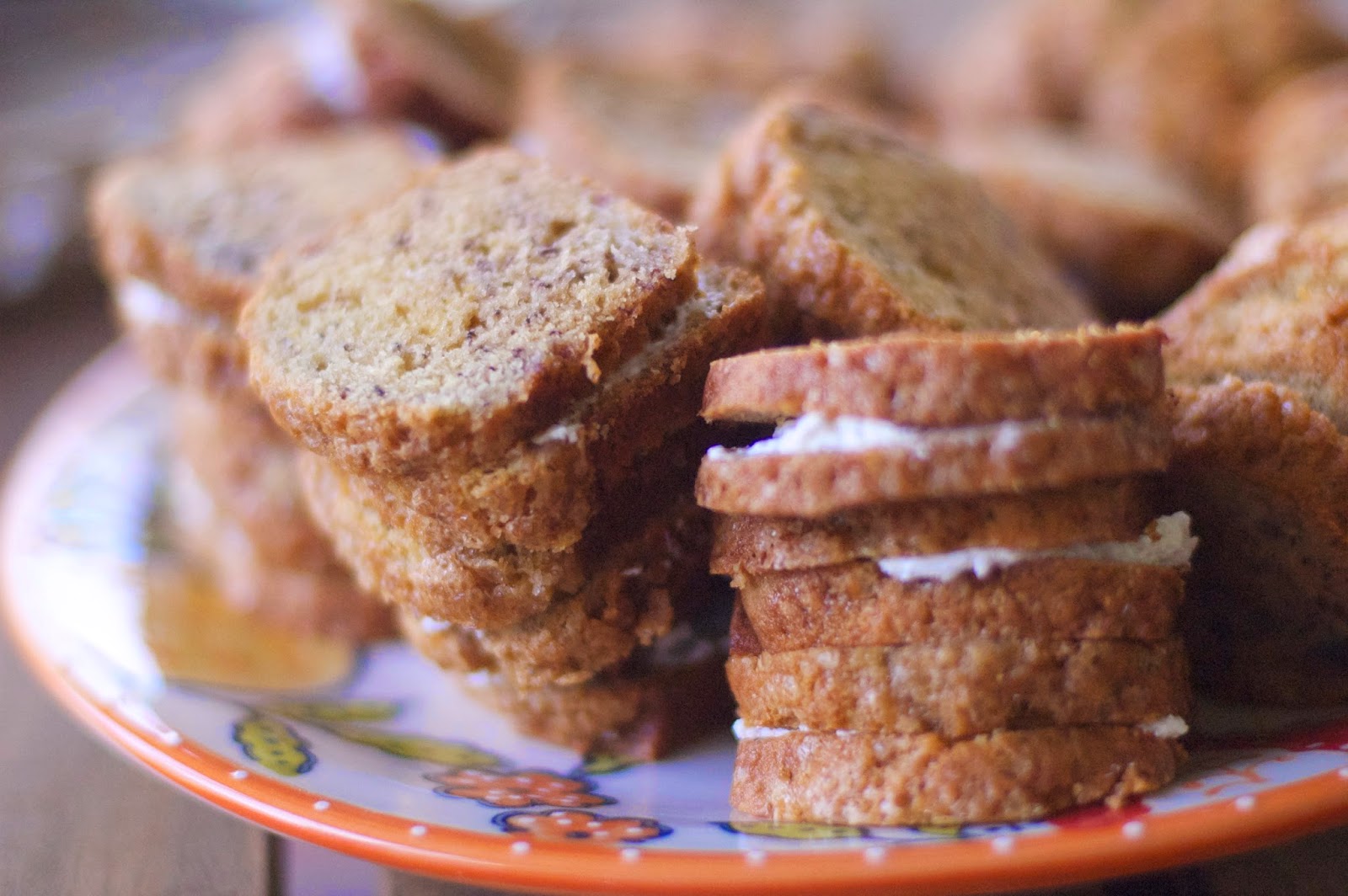 cupa cupa Banana Bread (Cream Cheese) Sandwiches