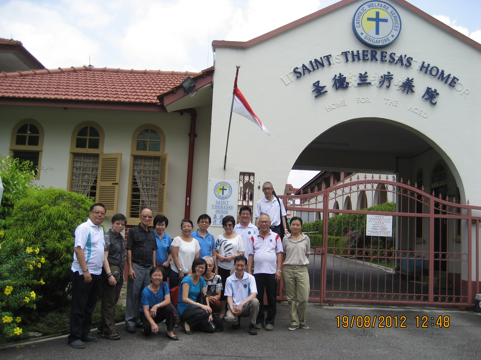 SSVP RISEN CHRIST Visit to St. Theresa's Home