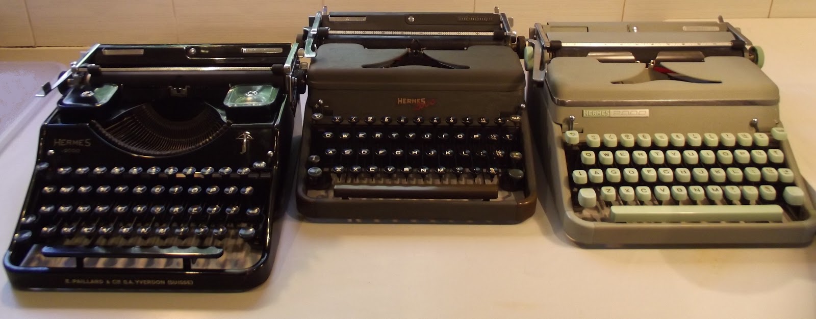 oz.Typewriter Homage to the Humble Hermes 2000 Typewriter