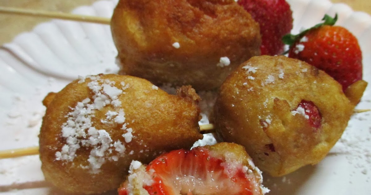 Deep Fried Strawberries Life Away From The Office Chair