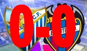 MÁLAGA C.F. 0 - 0 LEVANTE U.D. -