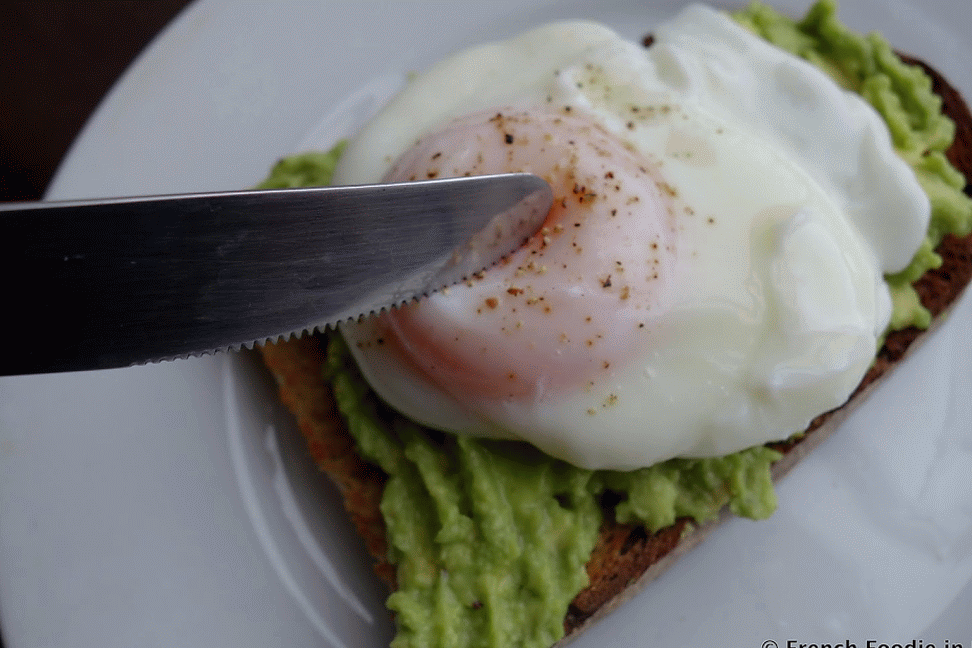 Brunch Idea Egg and Avocado on toast French Foodie in Dublin Food Blog Dublin Food Tours