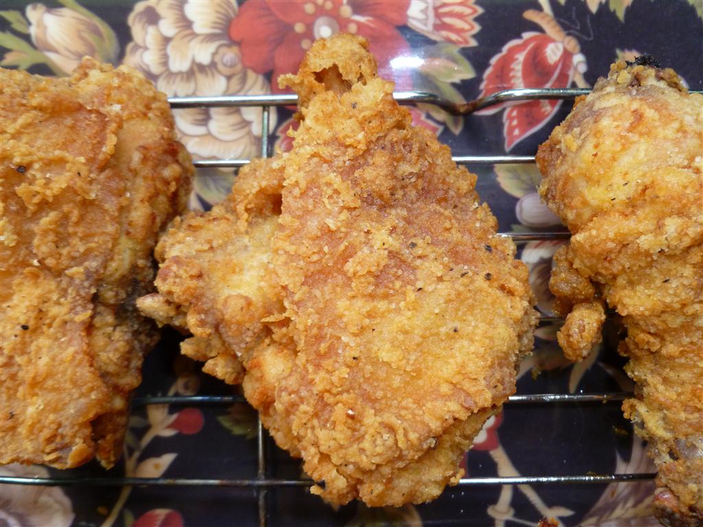 Guam Firehouse Cook Mustard Fried Chicken...Guam Style