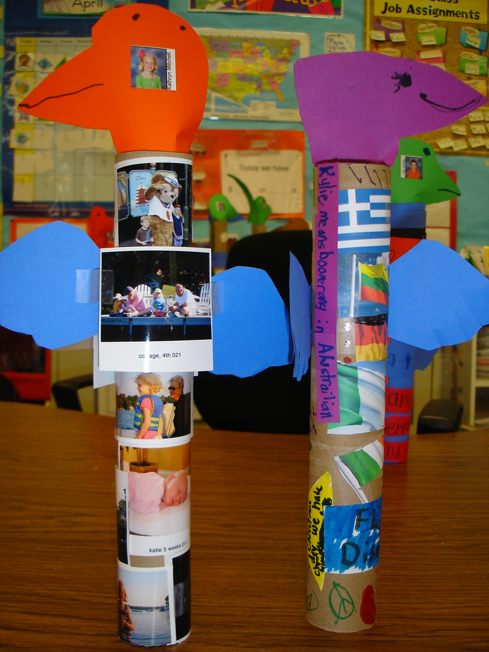 Tori's Teacher Tips Totem Pole Project