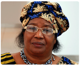 Joyce Banda entende que o sistema parlamentar moçambicano está muito avançado em relação ao do Malawi 1 Joyce Banda .png