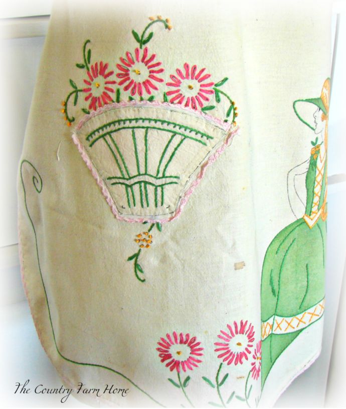 Apron History Embroidered Aprons