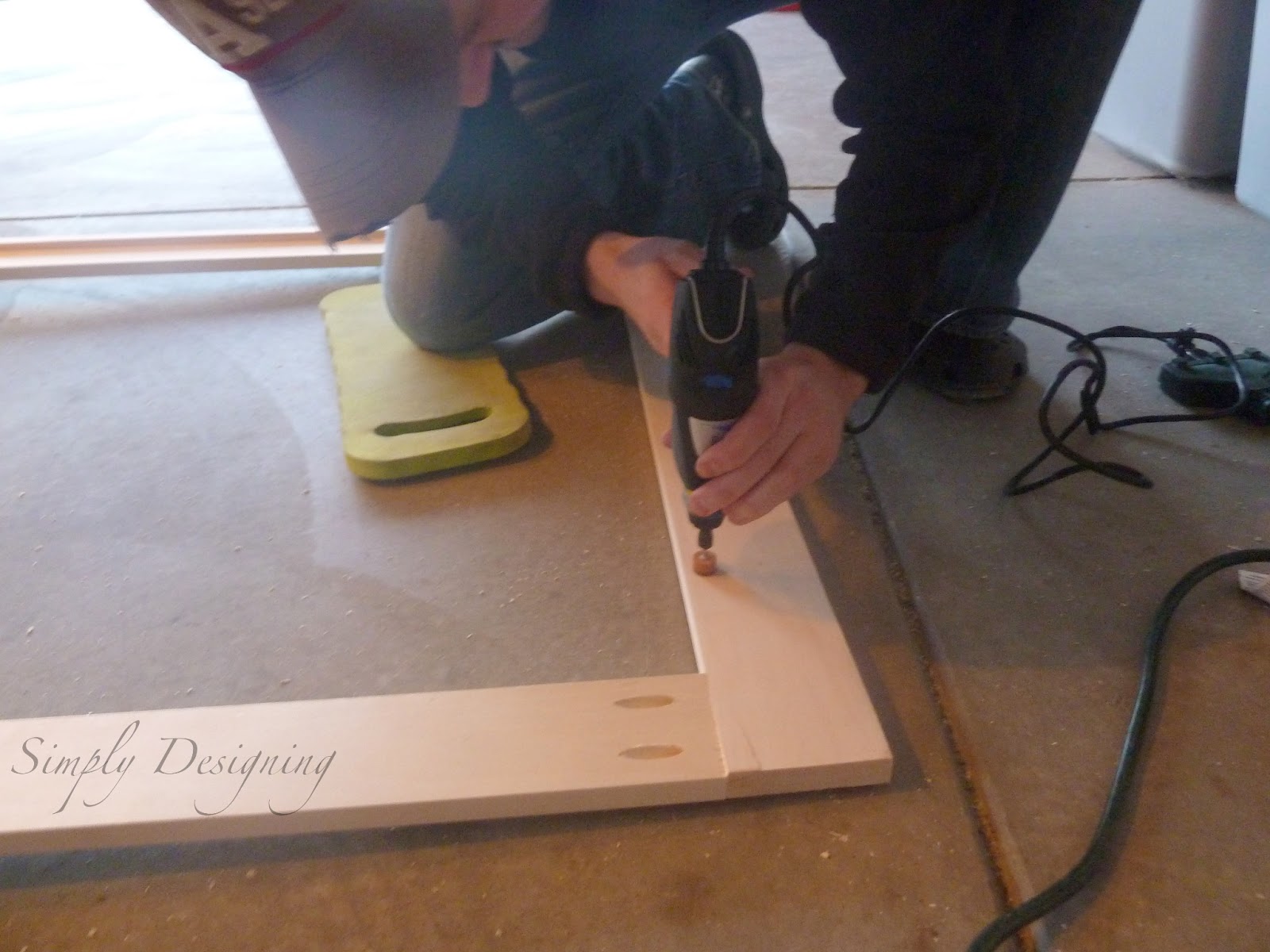 Bathroom Mirror ReVamp {Part 2}