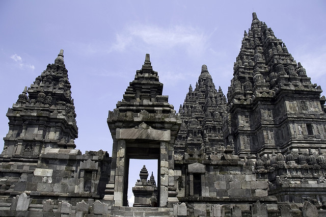 As belezas do Templo Prambanan