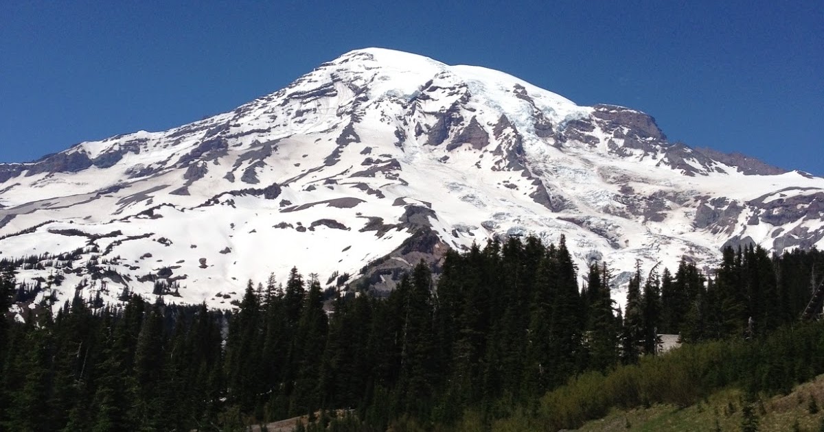 The Perfect View Mount Rainier angloyankophile