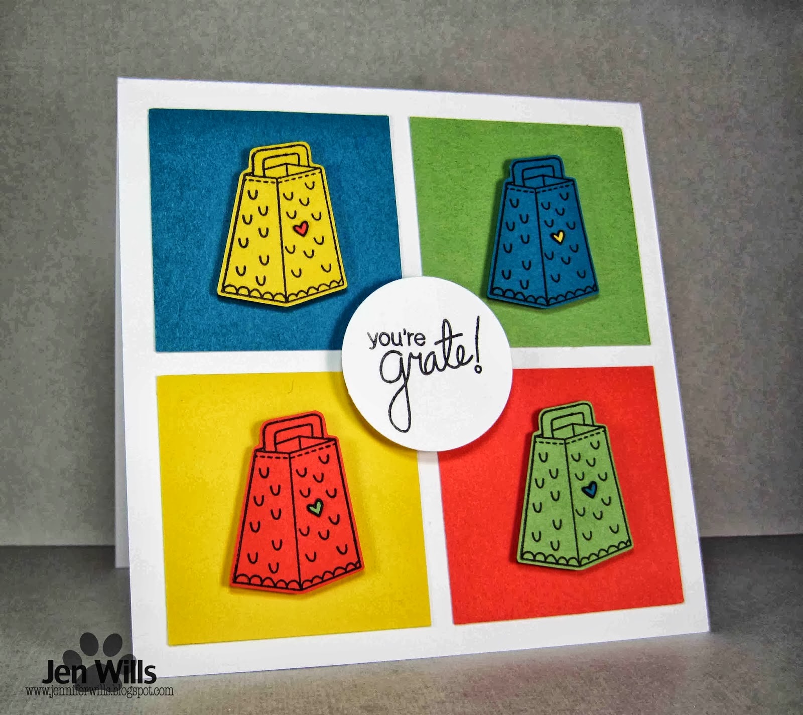 Just say Cheese card by Jen Willis using Newton's Nook Designs Stamps