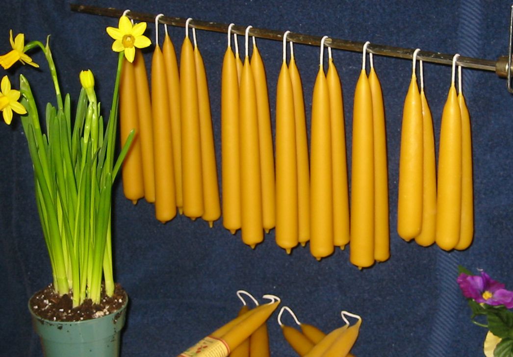 Terra Forming Terra Beeswax Candles Cleanse Air