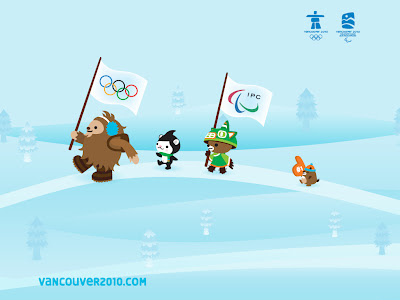 Free Vancouver 2010 Olympic Winter Games PowerPoint Background 7