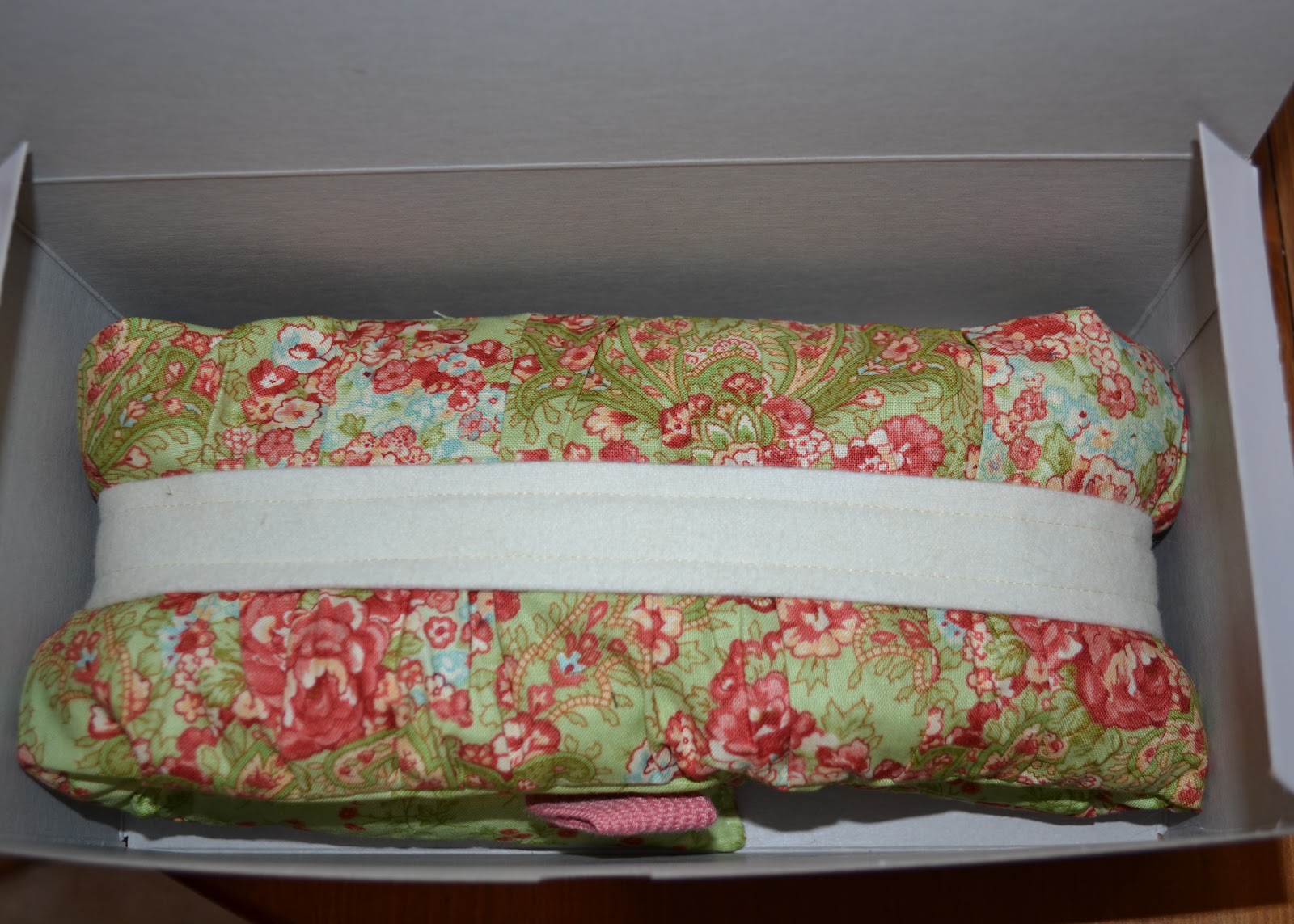 The Domestic Doozie Gathered Lavender & Grain Heating Bag Tutorial