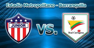 Resultado Junior Vs Real Cartagena – Liga Postobon