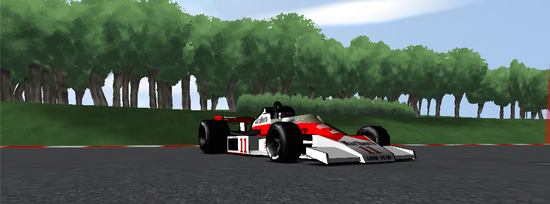 James Hunt McLaren M23 Android game screenshot James Hunt McLaren M23