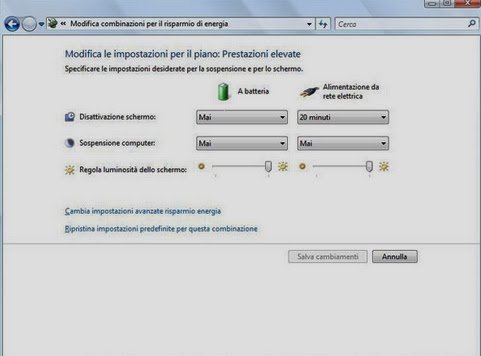 COME IMPOSTARE IL MASSIMO DELLA POTENZA DEL PROCESSORE DEL COMPUTER IN WINDOWS 7 8