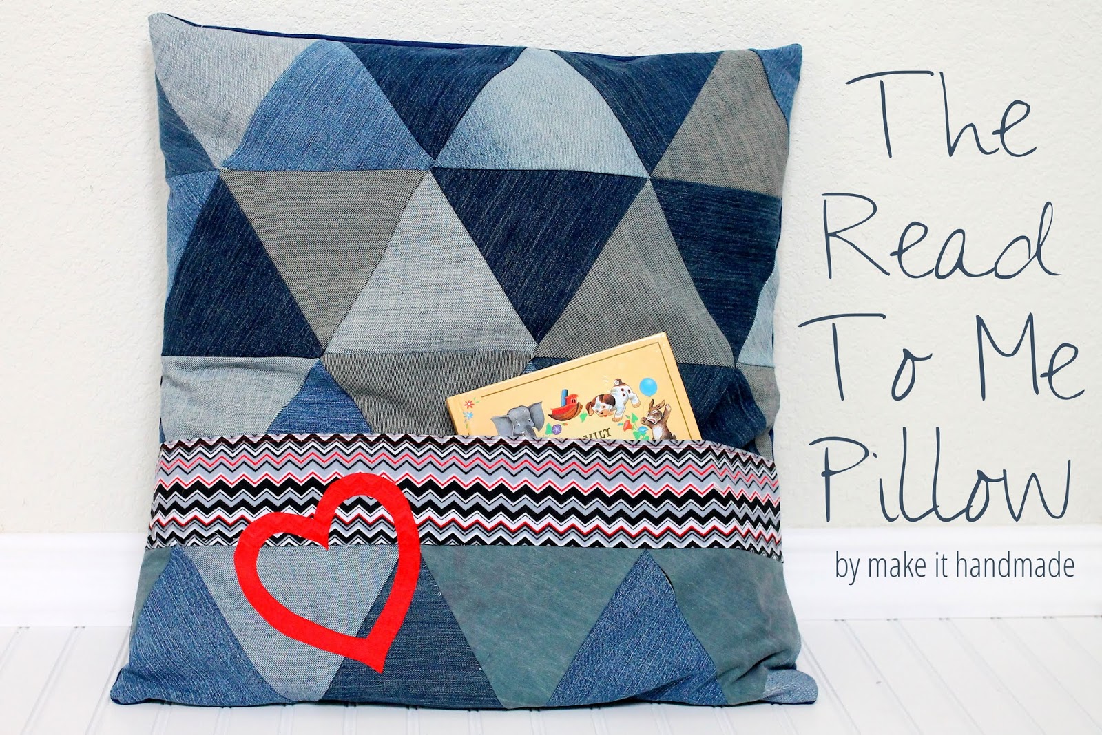 Make It Handmade The Read To Me Pillow