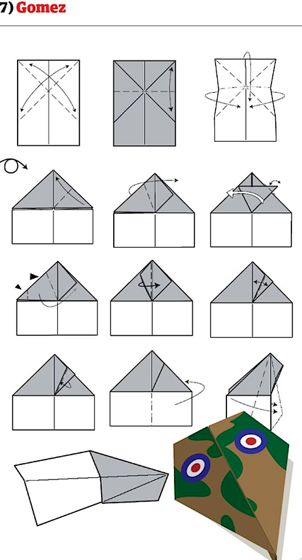 paper airplane instructions paper airplane instructions