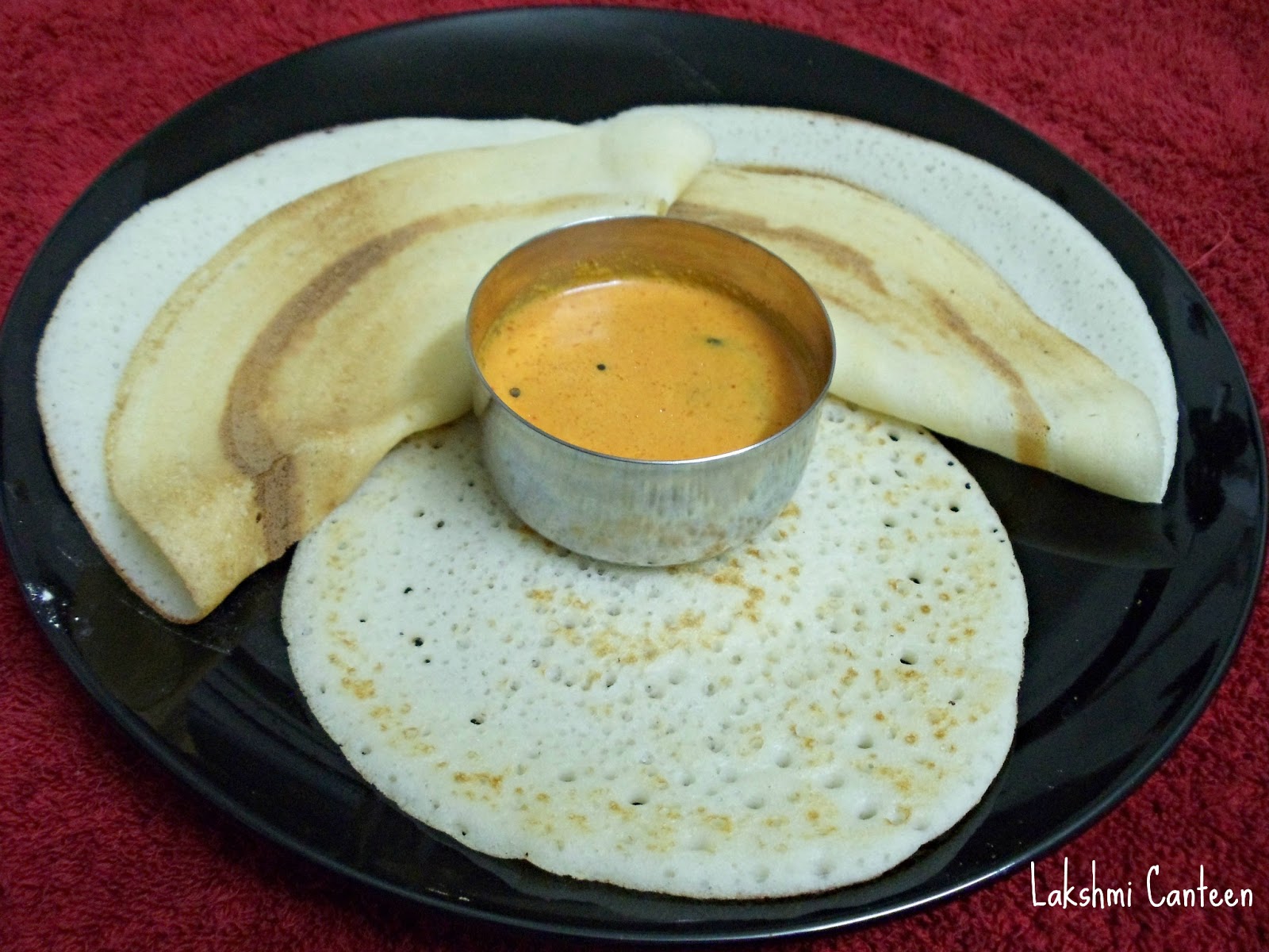 Lakshmi Canteen Sabudana Dosa (Tapioca Dosa) Version 2