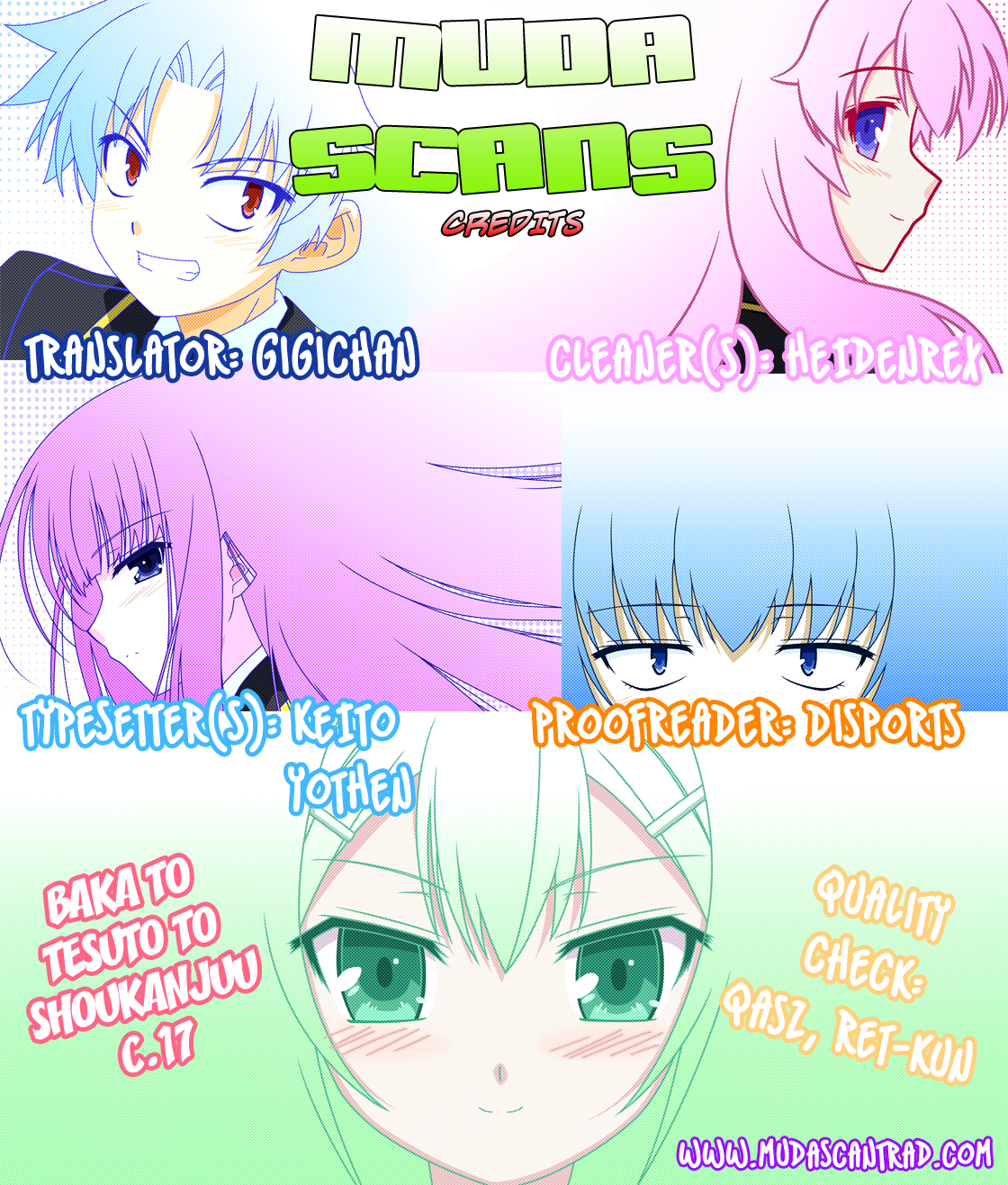 Baka to Test to Shoukanjuu chap 17