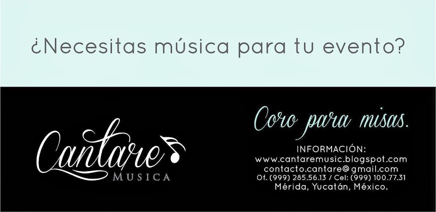 Cantare. Coro para misas y eventos sociales