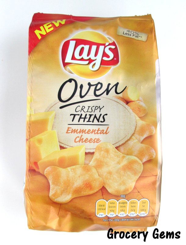 Grocery Gems Review Lays Oven Crispy Thins Emmental Cheese