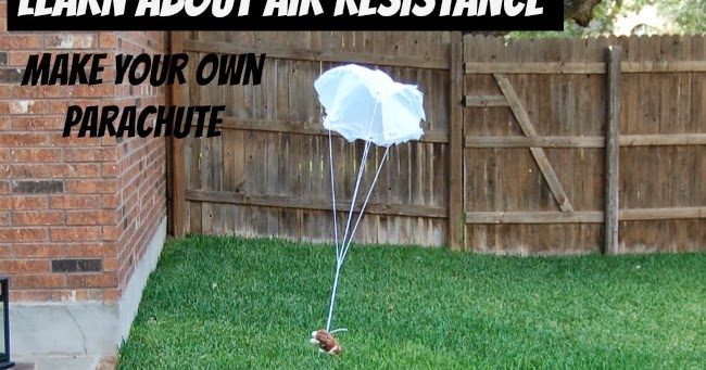 Fun With Science: MAKE YOUR OWN PARACHUTE