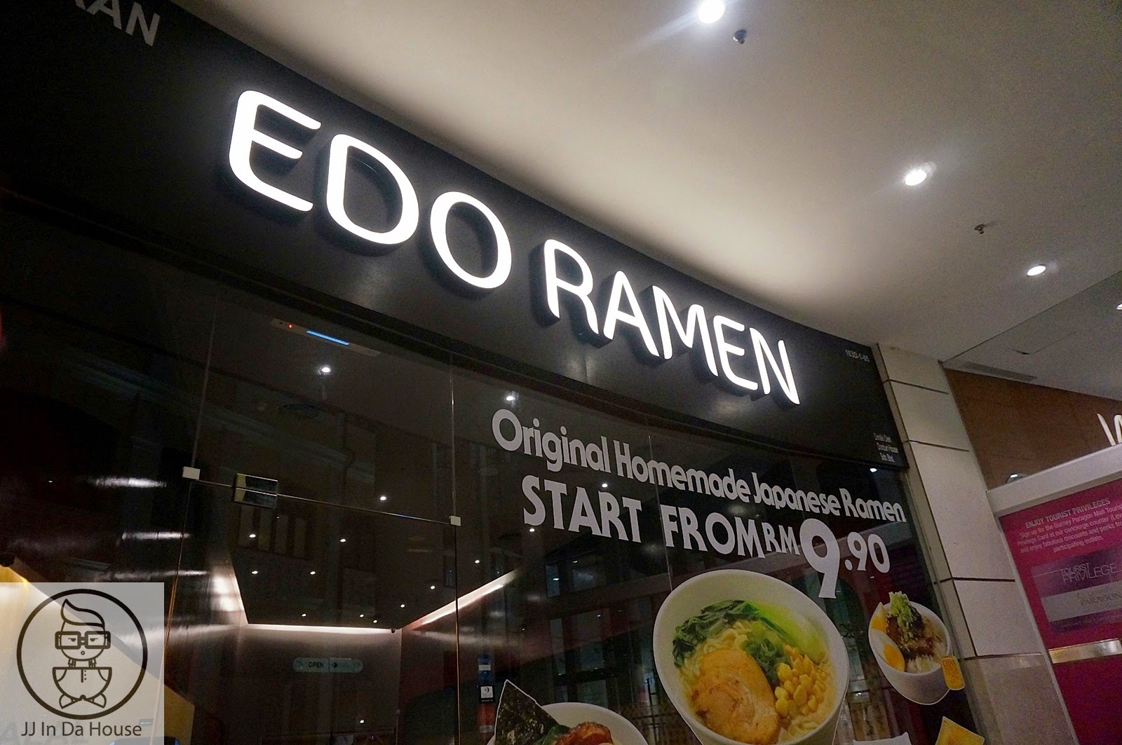 JJ IN DA HOUSE Edo Ramen Gurney Paragon Mall, Penang