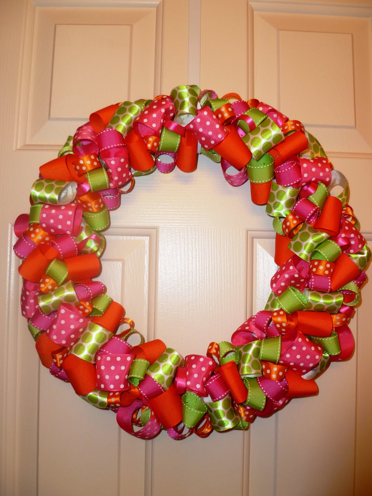 Simply Southern, Sweet, Classy and Sassy Summer Ribbon Wreath