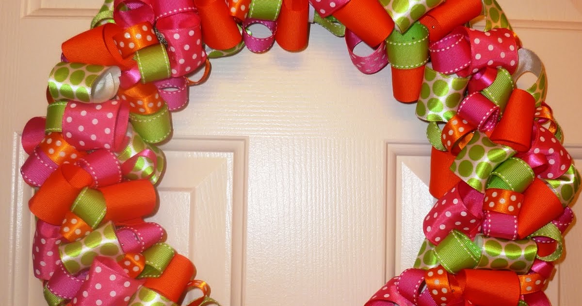 Simply Southern, Sweet, Classy and Sassy Summer Ribbon Wreath
