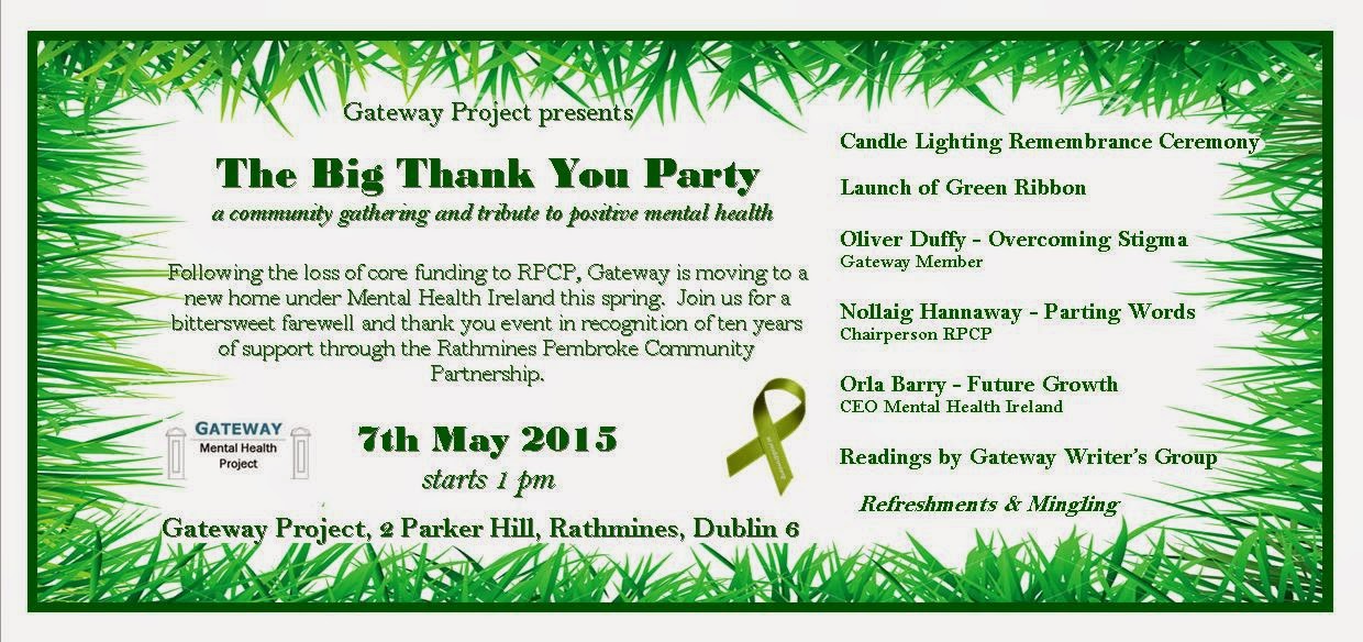 gateway mental health project the big thank you party thursday 7th