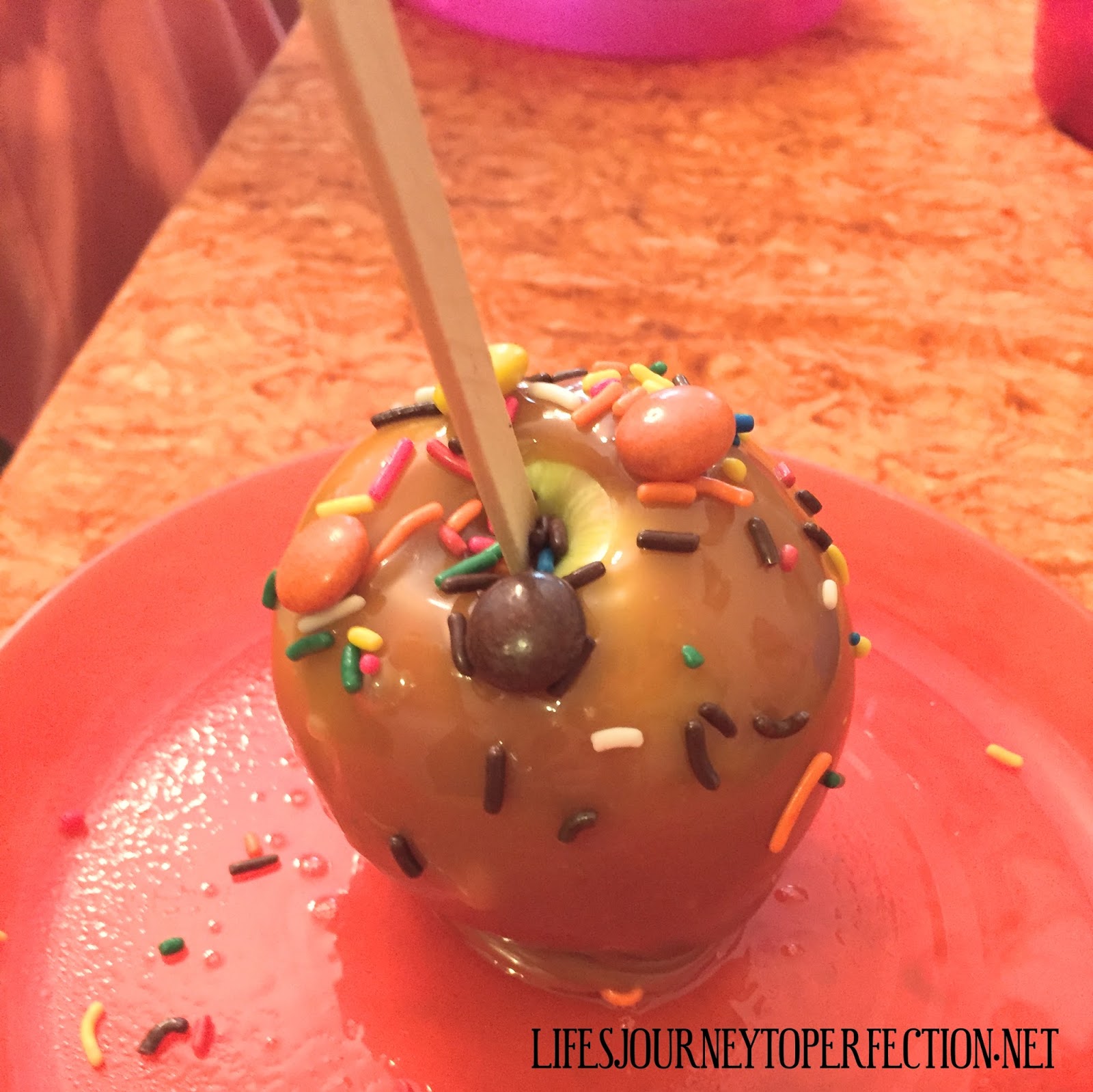 Life's Journey To Perfection Candies, Chocolate and Caramel on an