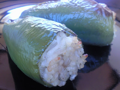 Pimientos Rellenos De Arroz
