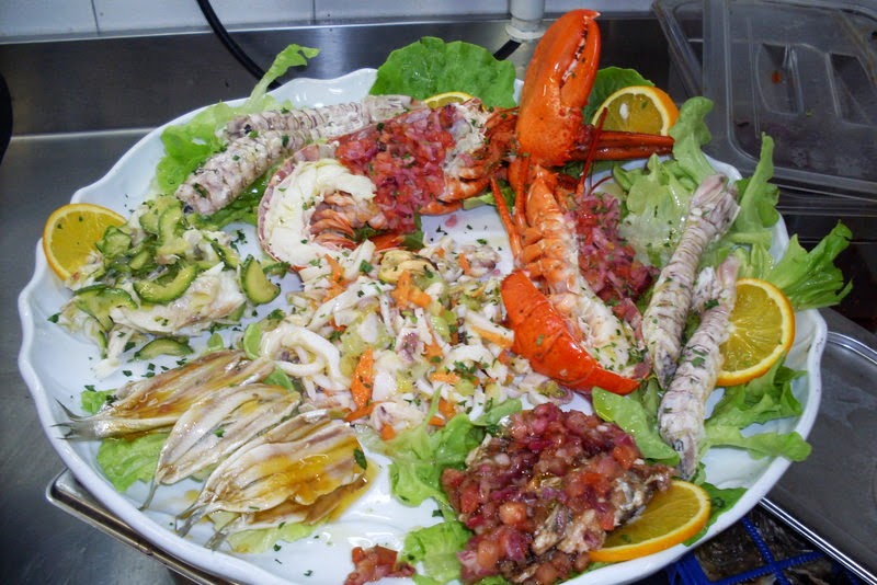 Ristorante St.Jacques antipasto misto di pesce