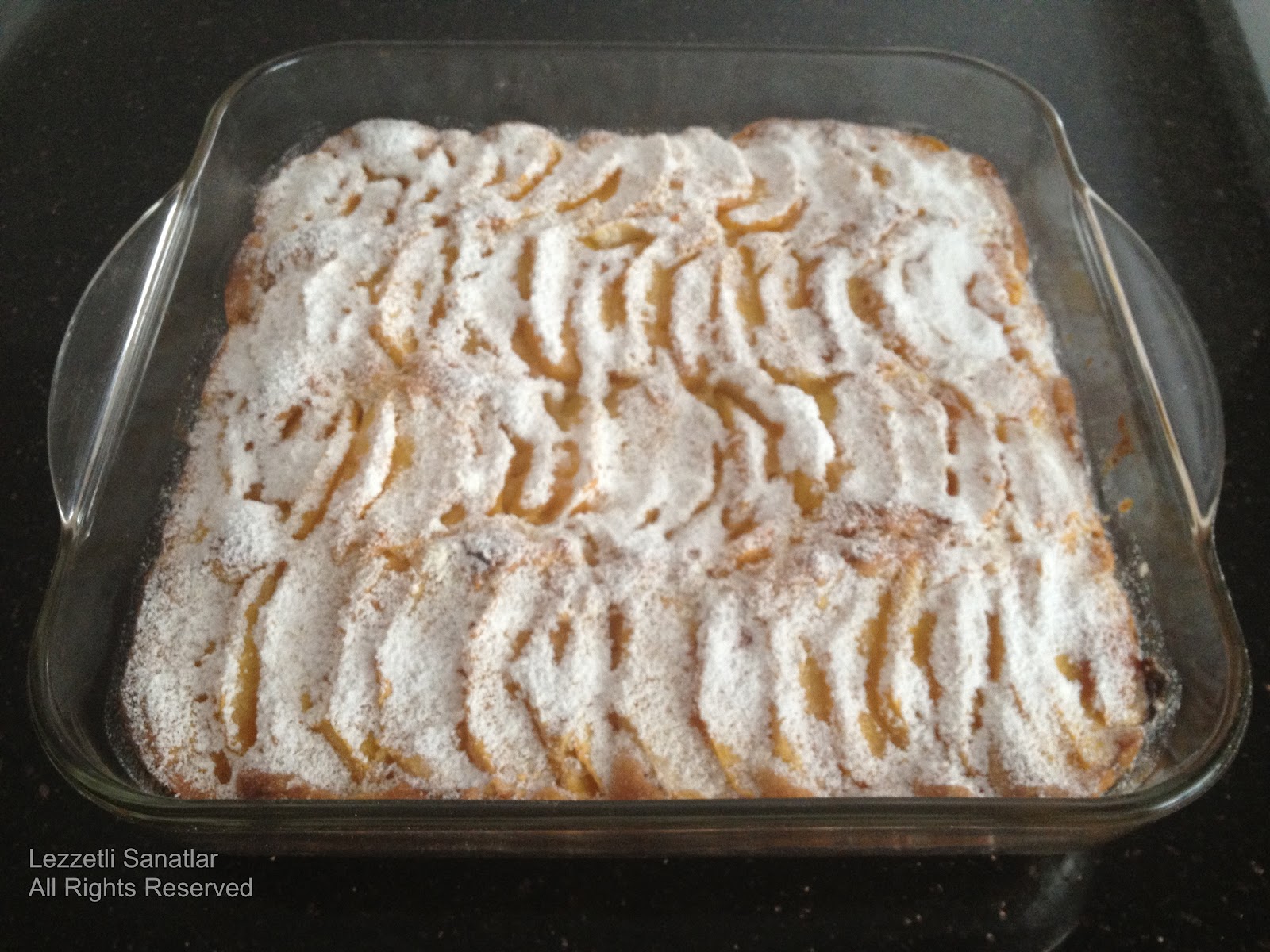 Lezzetli Sanatlar ŞEFTALİLİ KEK